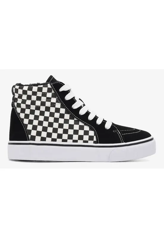 Tenisi fete 5905588021162 - Textil - Negru - Negru