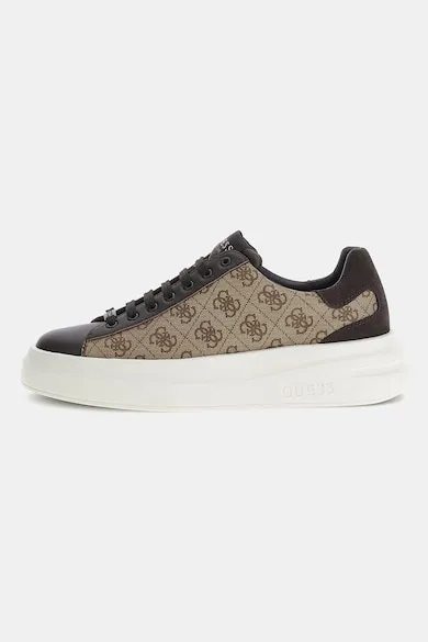Pantofi sport cu logo - Maro/Bej