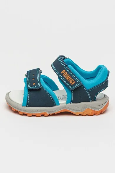 Sandale cu velcro - Turcoaz/Bleumarin