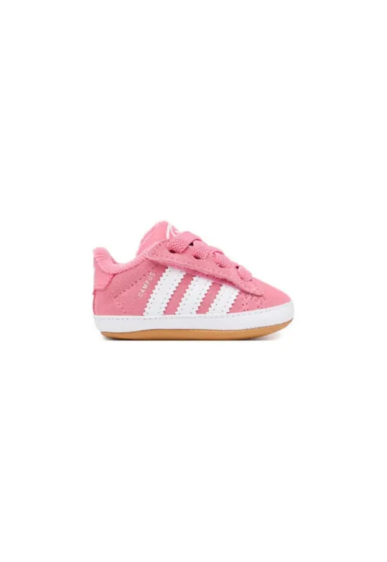 Tenisi din piele naturala cu sireturi - Roz pastel