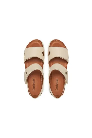 Sandale dama - 710206-08 - Piele naturala - Bej