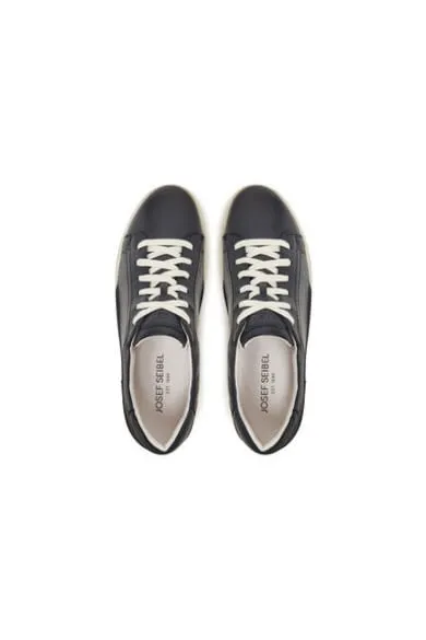 Pantofi sport dama - 69901 - Piele naturala - Bleumarin - Bleumarin
