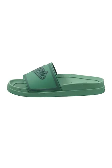Papuci cu logo Pierbay - Verde