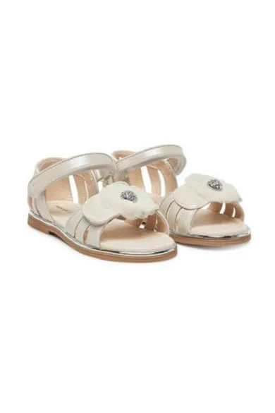 Sandale fete - 43625 - Piele ecologica - Ecru - Ecru