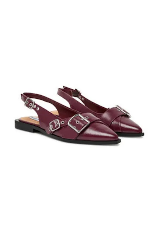 Sandale dama 305530233 - rosu - piele ecologica