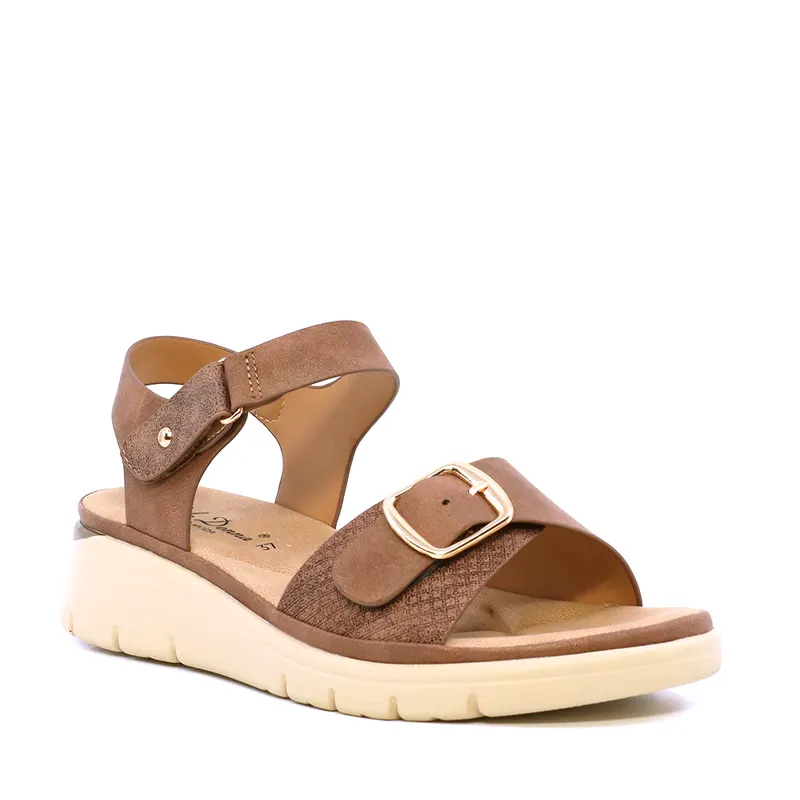 Sandale femei Solo Donna maro 2741DS7241M — imaginea 2