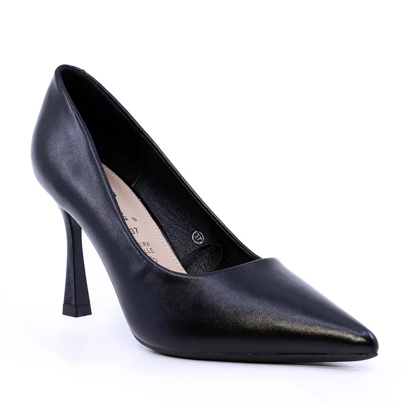 Pantofi stiletto femei Solo Donna negri 1162DP1019N — imaginea 2