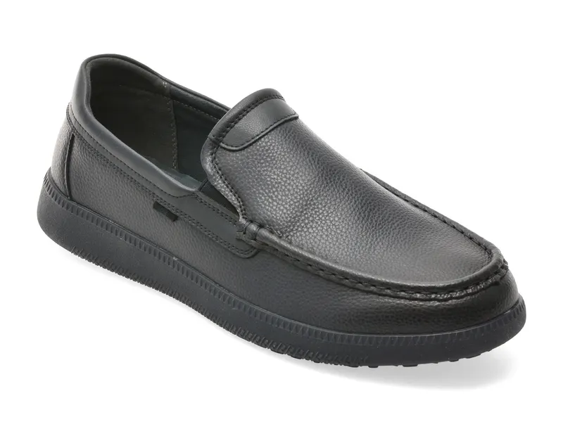 Mocasini bleumarin, FM60012, din piele naturala