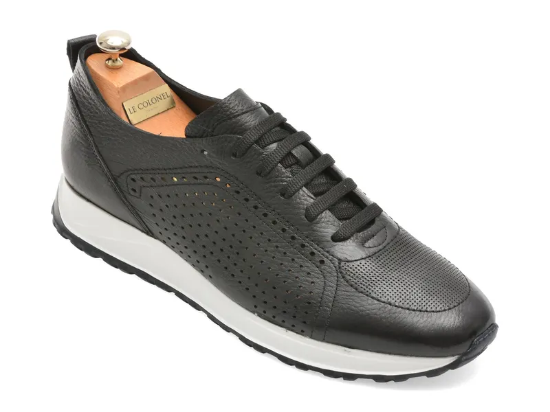 Pantofi sport LE COLONEL negri, 48942, din piele naturala