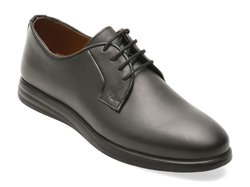Pantofi eleganti BITE THE BULLET negri, RM119, din piele naturala