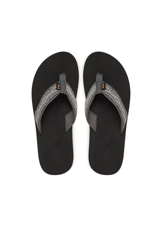 Papuci flip-flop barbati 4168 - Textil - Gri - Gri