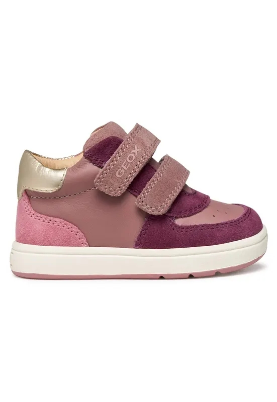 Tenisi fete - din piele naturala - multicolor