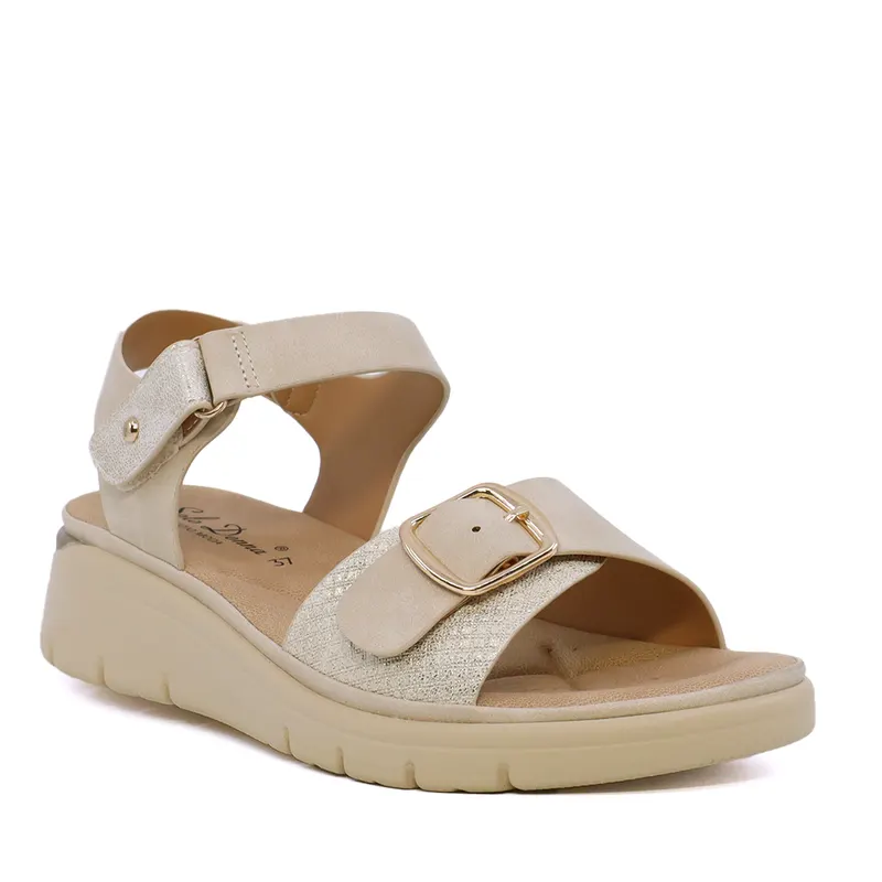 Sandale femei Solo Donna bej 2741DS7241BE — imaginea 2