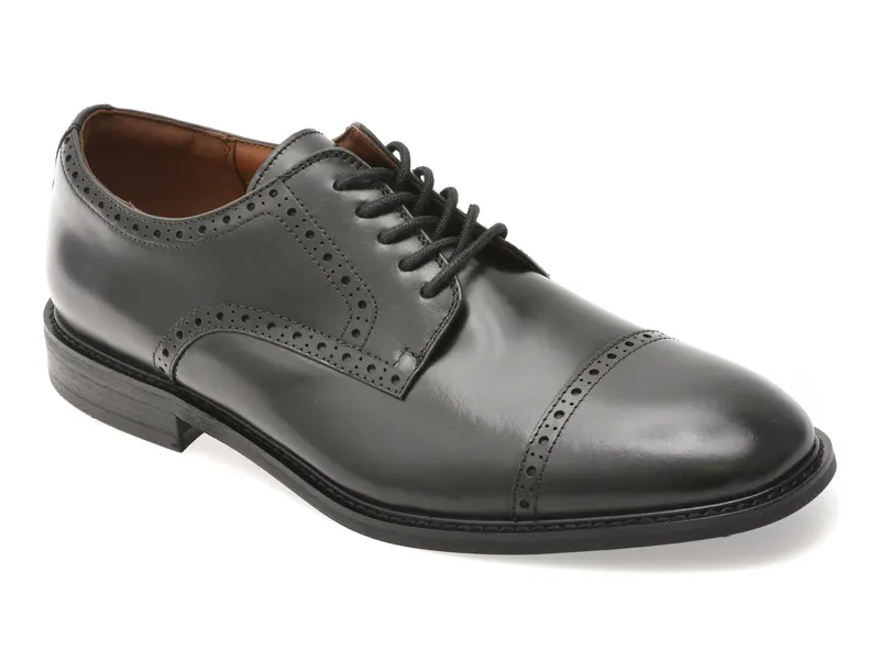 Pantofi eleganti ALDO negri, BENETTI 001, din piele naturala