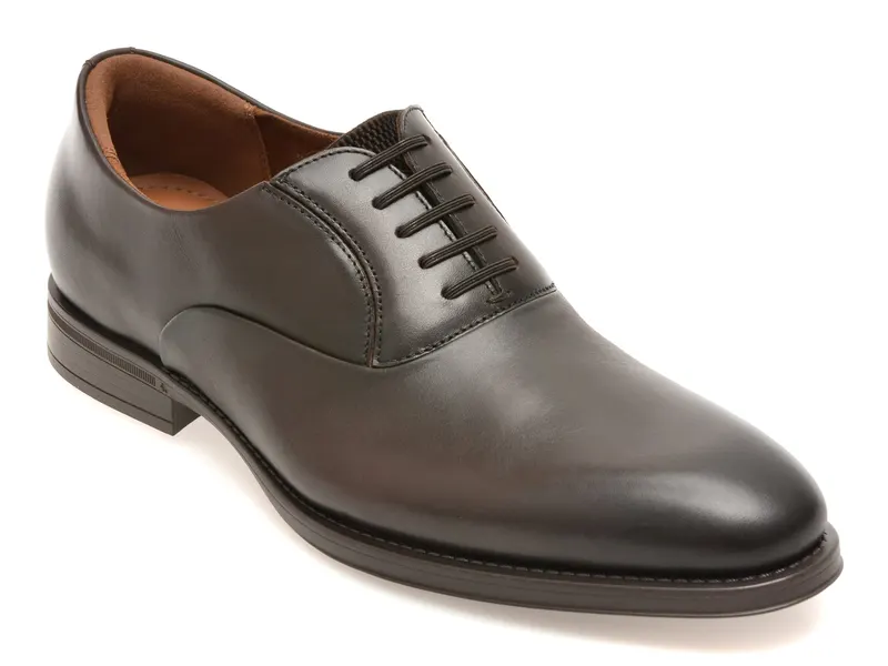 Pantofi eleganti maro, SANTINO 201, din piele naturala