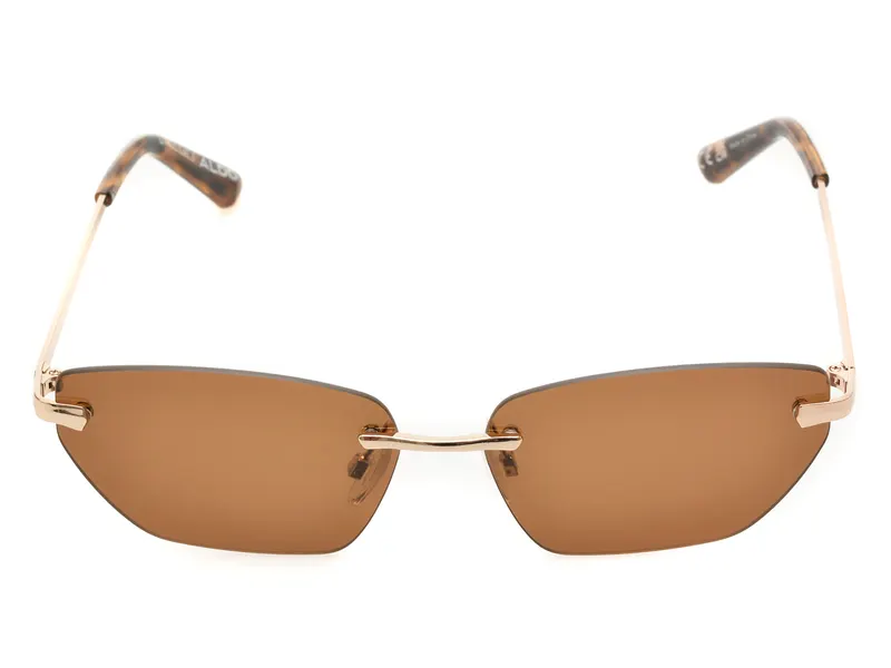 Ochelari de soare aurii, LUHNA 710, din metal