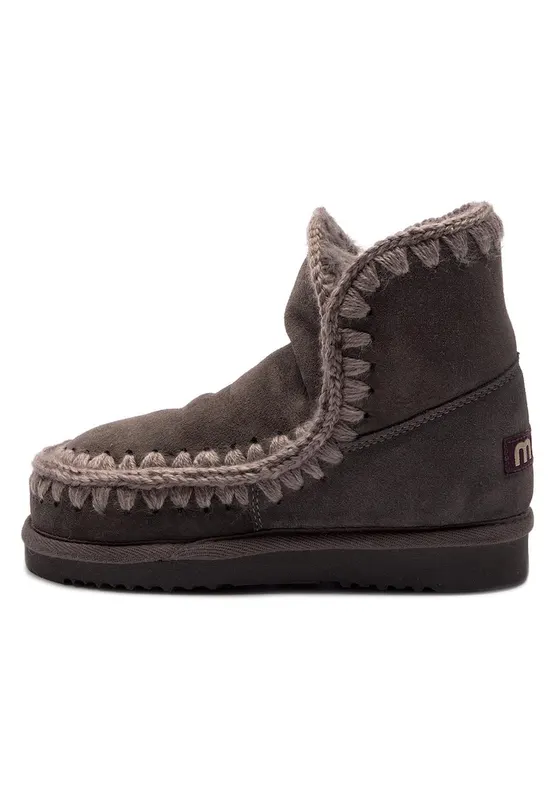 Cizme de iarna dama FW101001A - Piele naturala - 38 EU - Gri