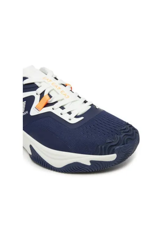 Pantofi sport barbati - X8X248 XK445 - Emporio Armani - Textil - Bleumarin - Bleumarin