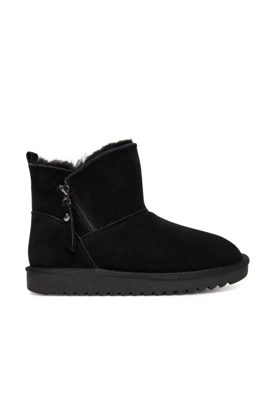 Ghete dama 305490872 - Piele naturala - Negru
