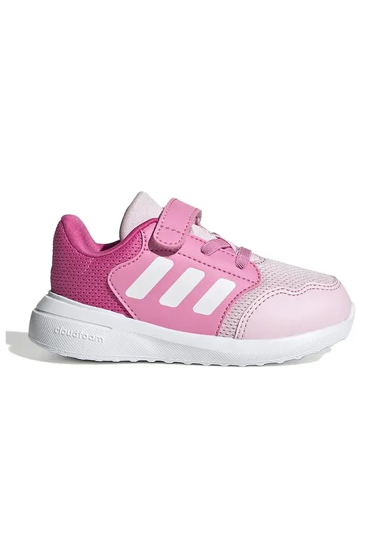 Pantofi sport Tensaur Run 3.0 cu velcro - Roz/Roz pal