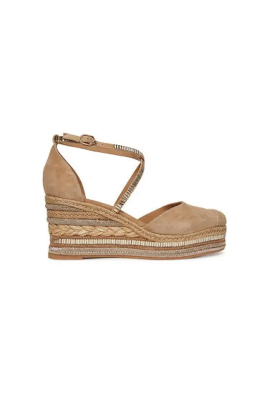 Sandale dama V251061 - Piele naturala - Bej - Bej
