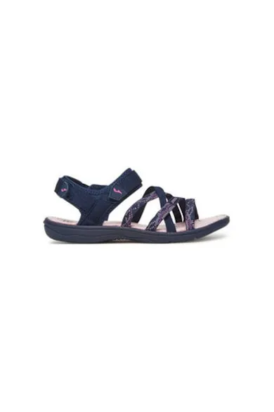 Sandale dama - SMALLS2503V - Textil - Bleumarin
