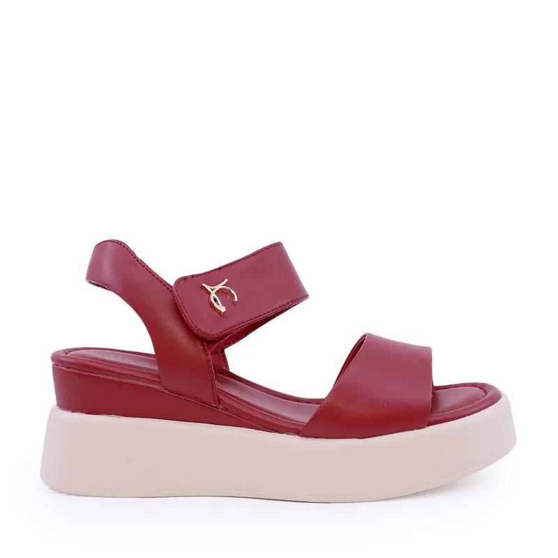 Sandale cu platformă femei Luca di Gioia bordo din piele 1299DS1441BO