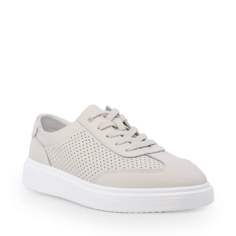 Sneakers ușori femei bej din piele 1991DPF0220BE — imaginea 2