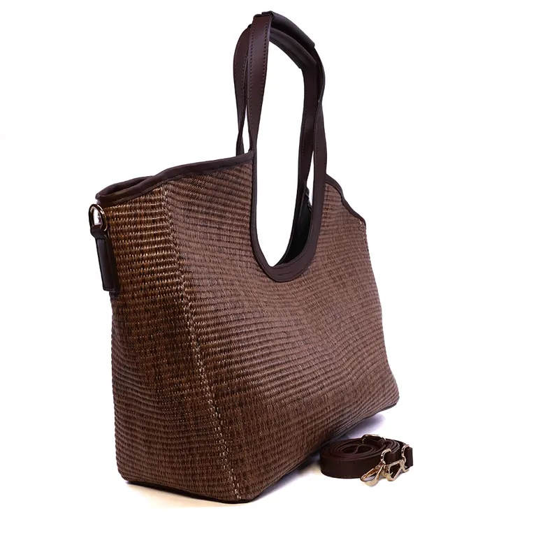 Poșetă shopper femei Enzo Bertini maro 290POSS0002TDM — imaginea 2