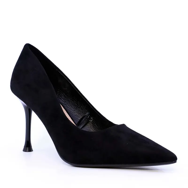Pantofi stiletto femei Solo Donna negri 1162DP0617VN — imaginea 2