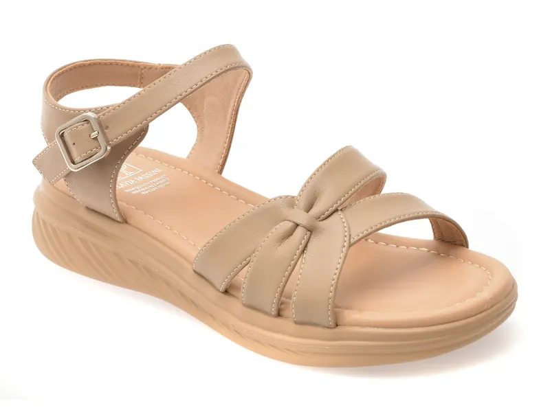 Sandale FLAVIA PASSINI bej, W036, din piele naturala