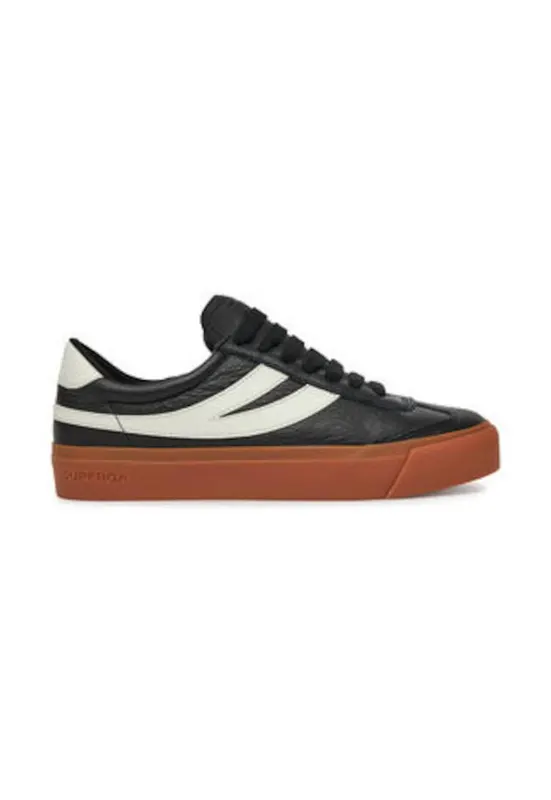 Tenisi dama 305448798 - Piele naturala - Negru