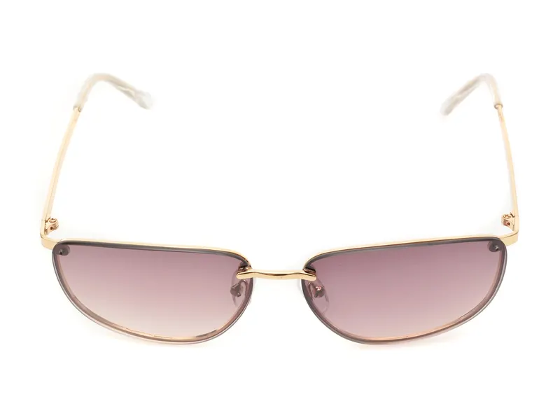 Ochelari de soare aurii, KATHIE 710, din metal