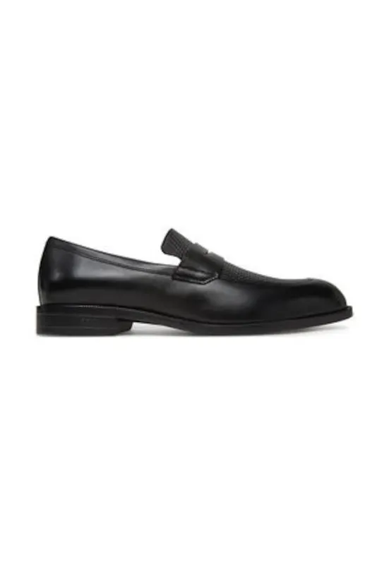 Pantofi barbatesti - piele naturala - negru - eleganta si confort