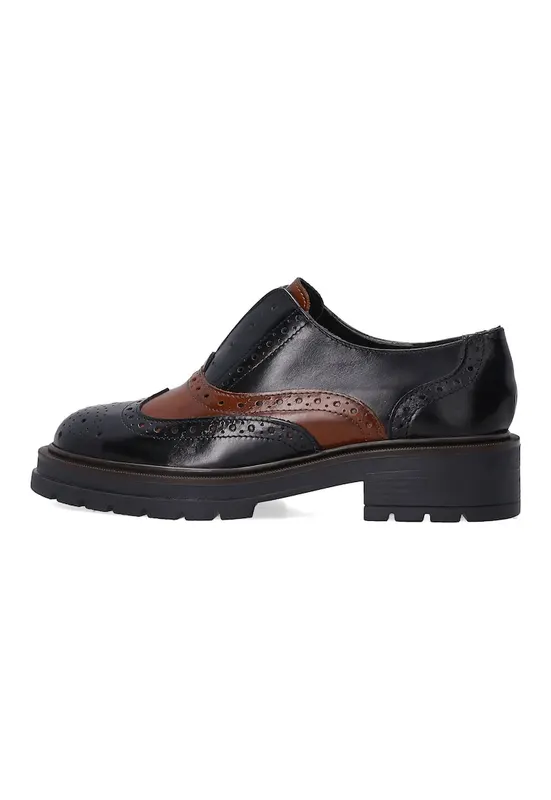 Pantofi fara inchidere din piele