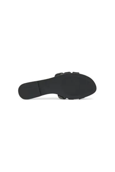 Slapi dama - 15340950 - Textil - Negru - Negru