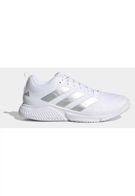 Pantofi sport - Court Team Bounce 2.0 - alb/argintiu - HR1235 - Alb