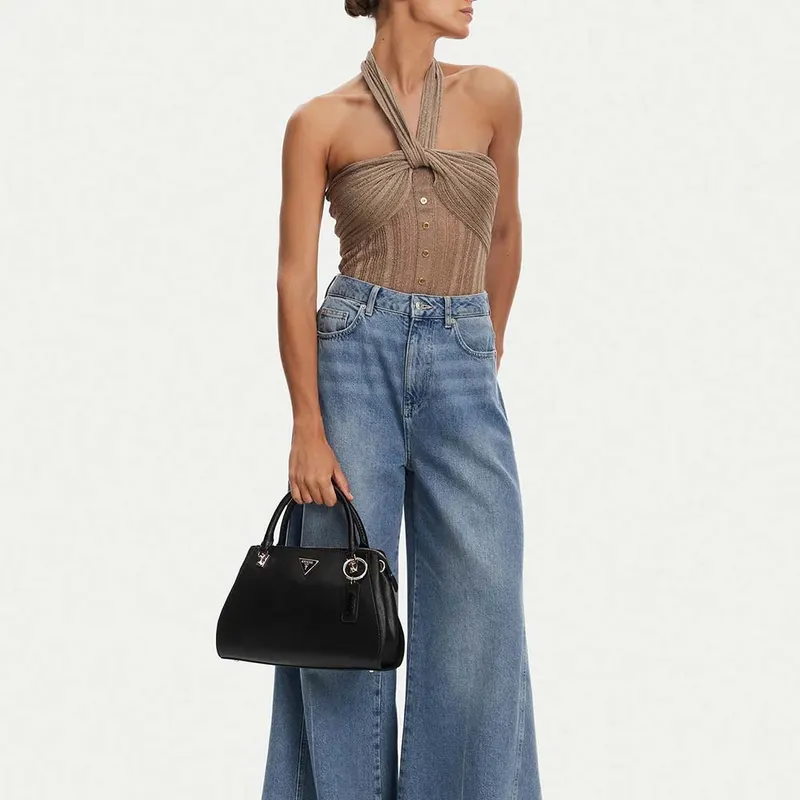 Poșetă tote femei Guess Noelle II neagră 911POSSHWZG9672070N — imaginea 2