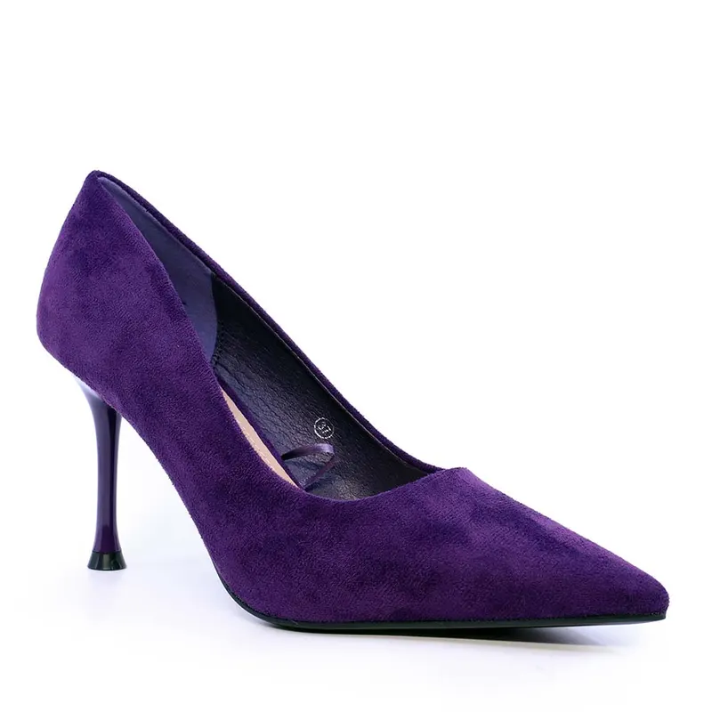 Pantofi stiletto femei Solo Donna mov 1162DP0617VMO — imaginea 2