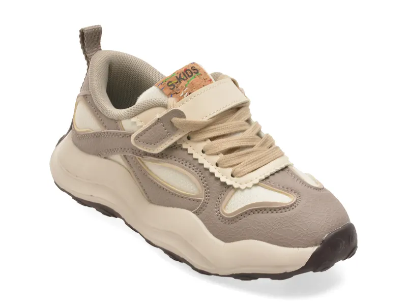 Pantofi sport SELECTION KIDS gri, W313, din material textil