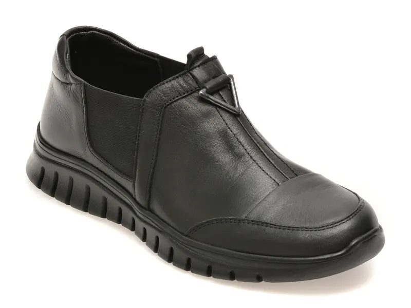 Pantofi FLAVIA PASSINI negri, EV2888, din piele naturala