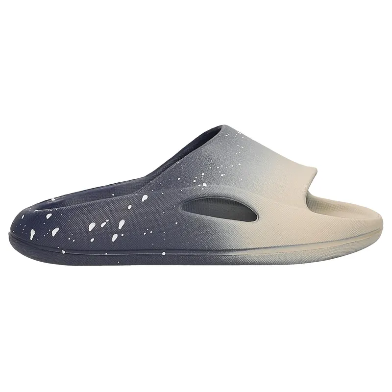 Papuci de piscină pentru copii, bleumarin-bej, cu efect degradeu BARTEK 85206-16