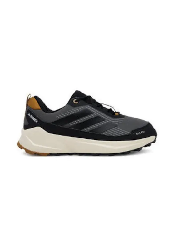 Pantofi sport din material textil - pentru trekking - Gri inchis