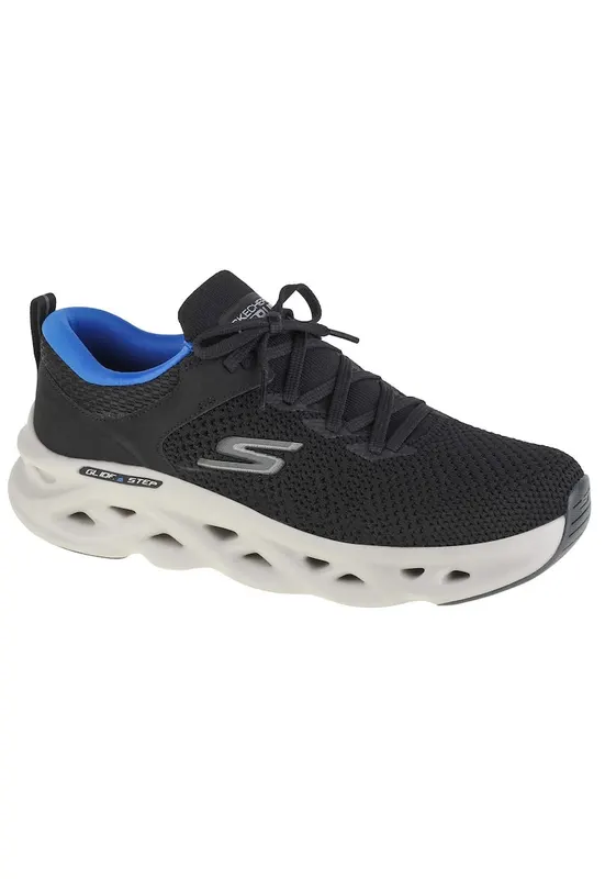 Pantofi de alergat - Go Run Swirl Tech-Dash Charge 220302-BKBL - Negru