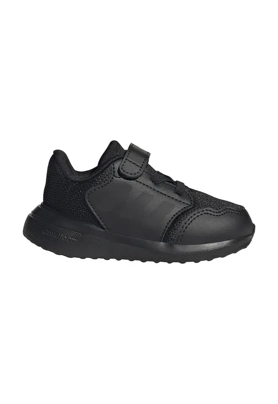 Pantofi sport Tensaur Run 3.0 cu velcro - Negru/Negru stins