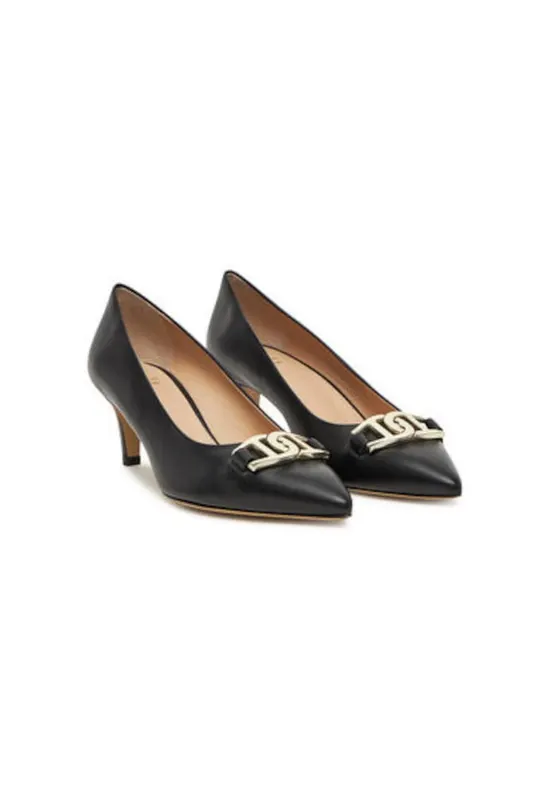 Pantofi dama 1251260 - Piele naturala - Negru - Negru