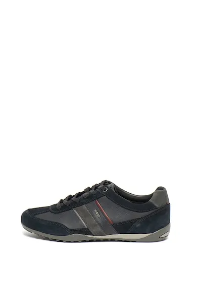 Pantofi sport cu garnituri de piele intoarsa Wells