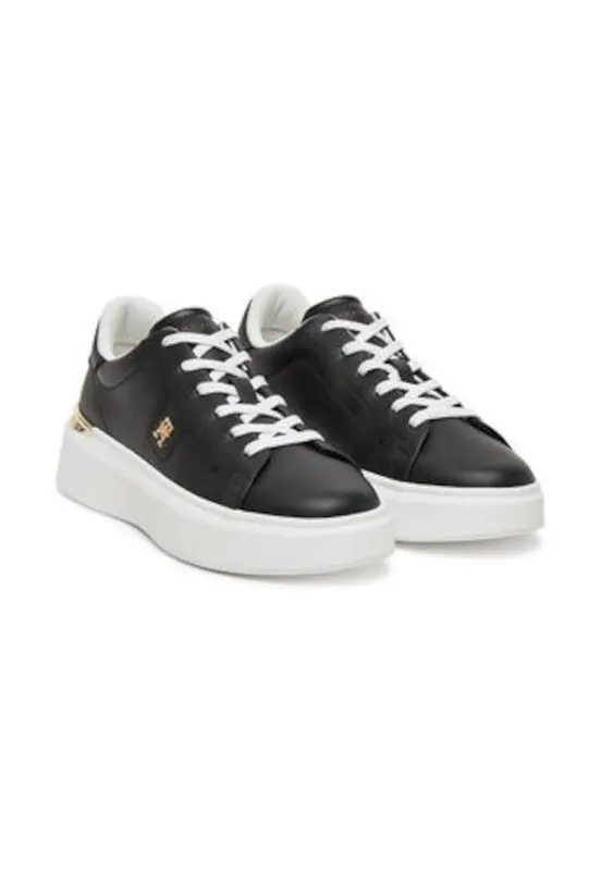 Tenisi dama 305435934 - Piele naturala - Negru - Negru