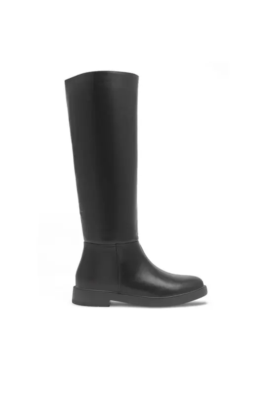 Botine dama - 590558811658538 - Piele ecologica - Negru