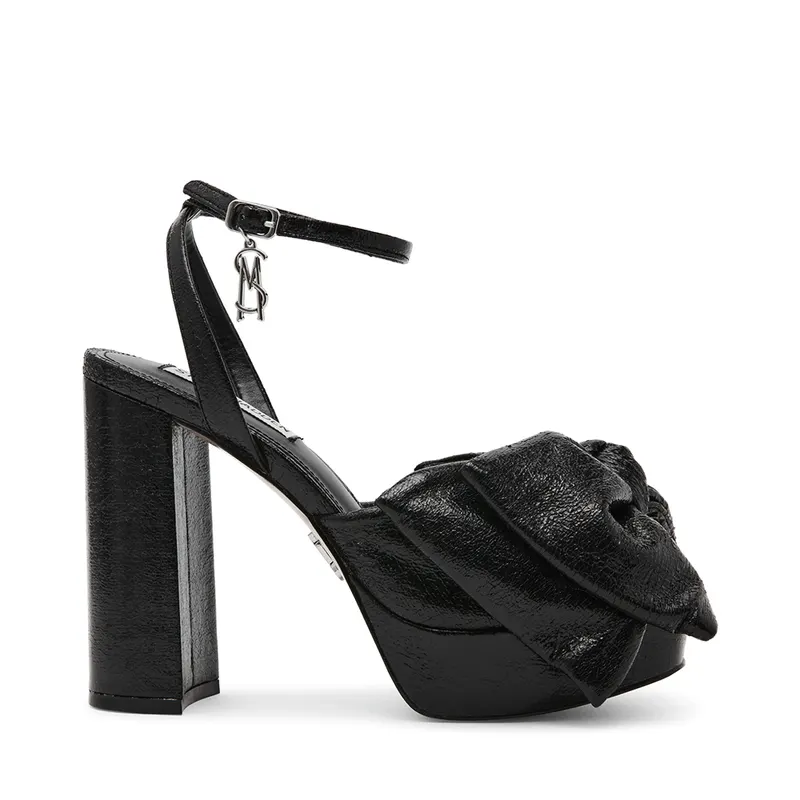 Sandale cu toc înalt femei Steve Madden Lively negre 1469DSLIVELYN